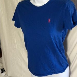 Blue Polo tee